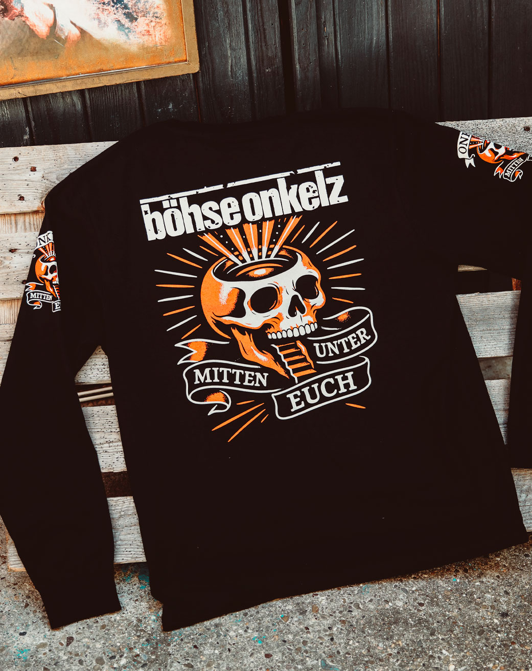 Mitten unter euch rot (Longsleeve)