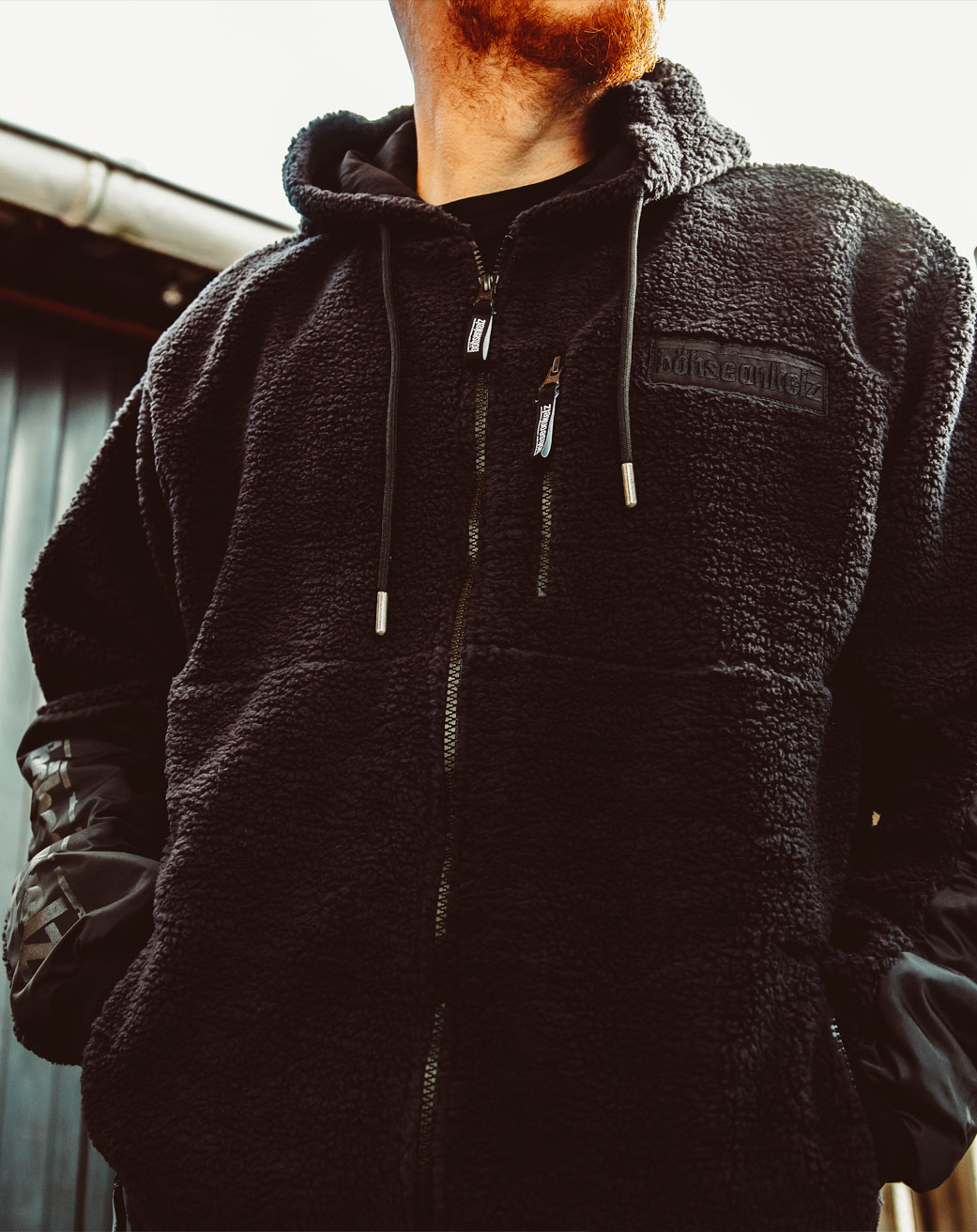 Sherpa Fleece Jacke Sherpa Fleece Jacke