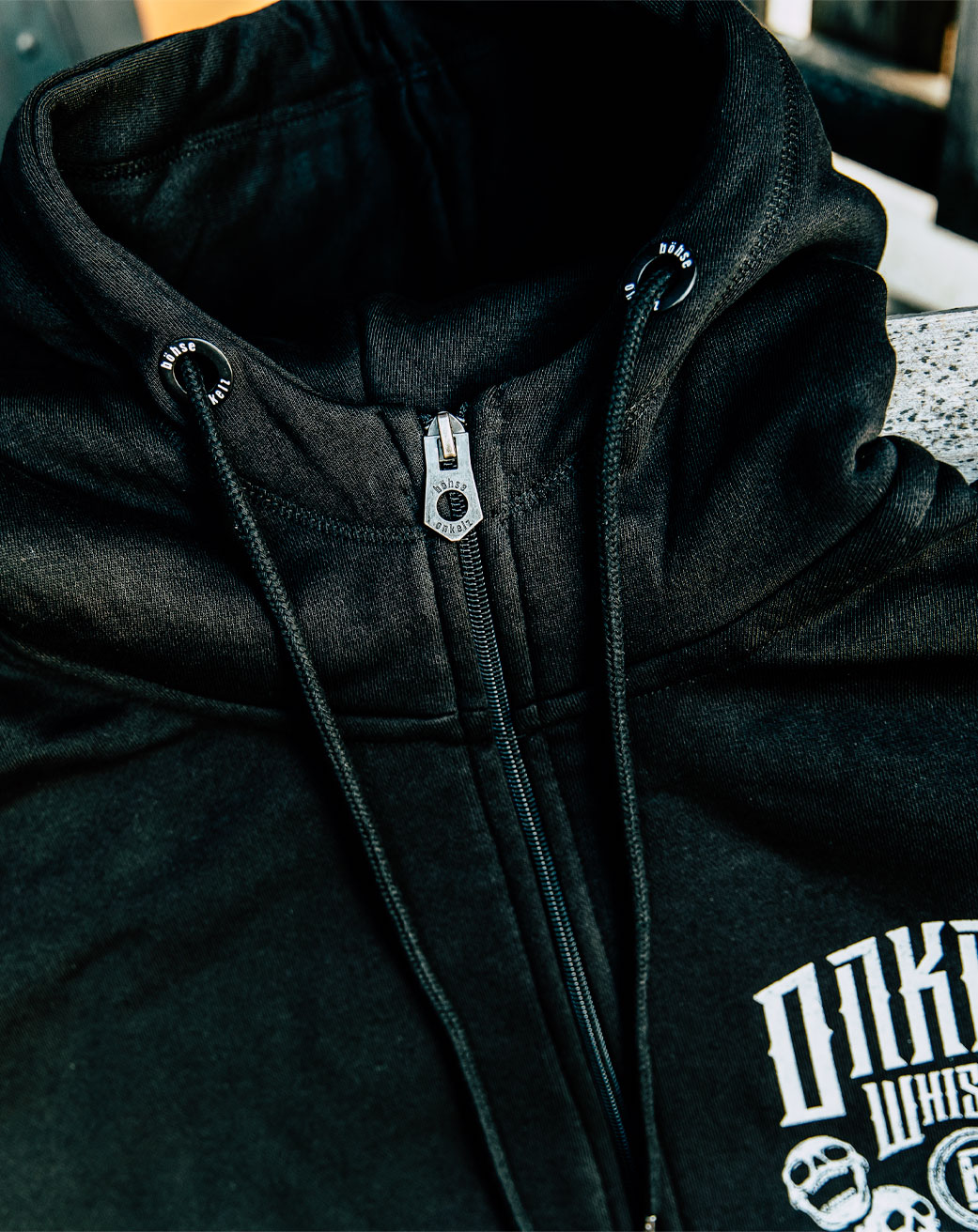 Whiskey Zipper Hoodie Whiskey Zipper Hoodie