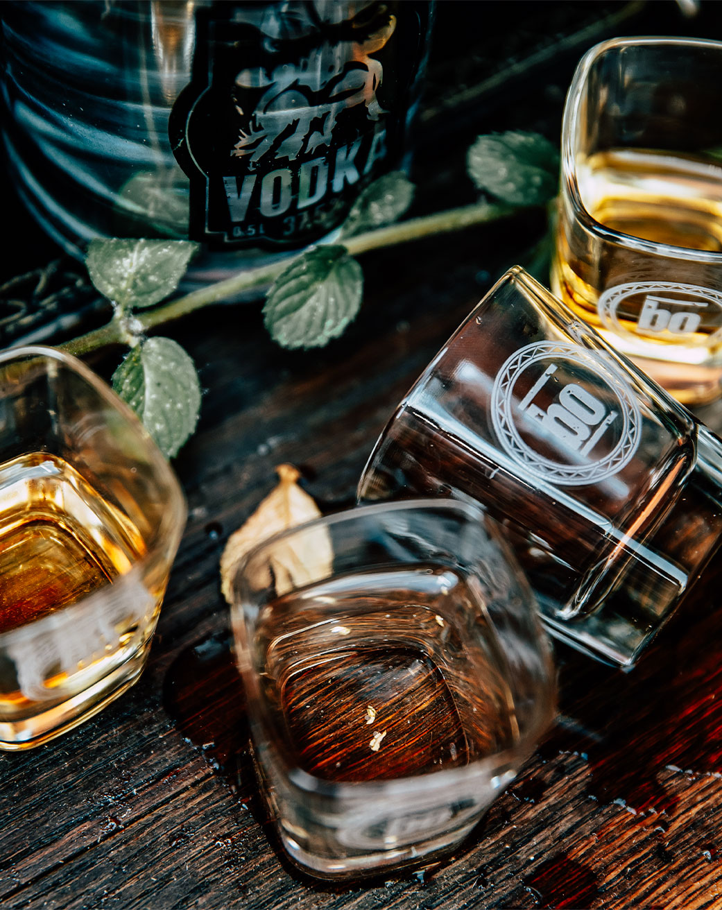 Whiskey Shot 4er Set