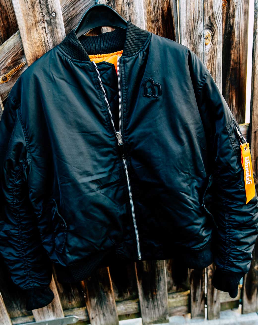 Bomberjacke black