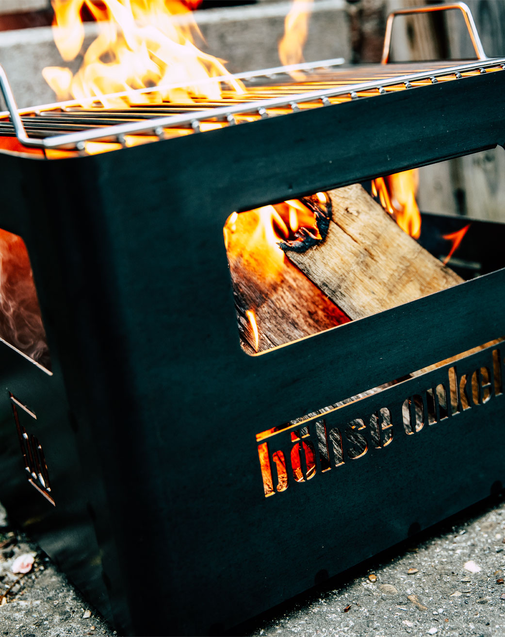 Bierbox Feuerkorb Bierbox Feuerkorb