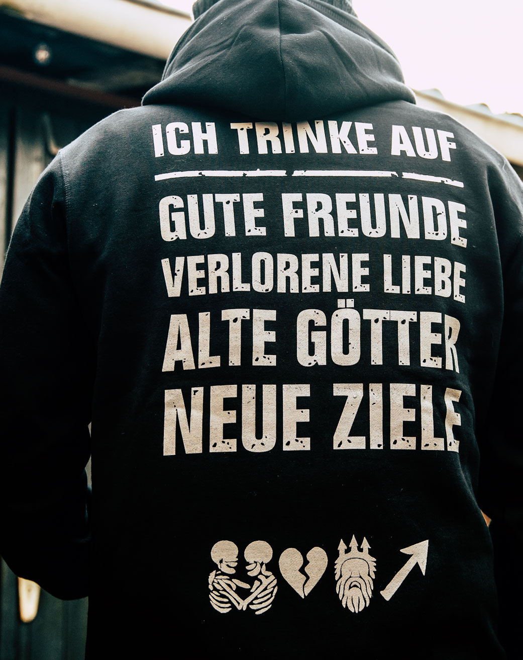 Auf gute Freunde (Hoodie)