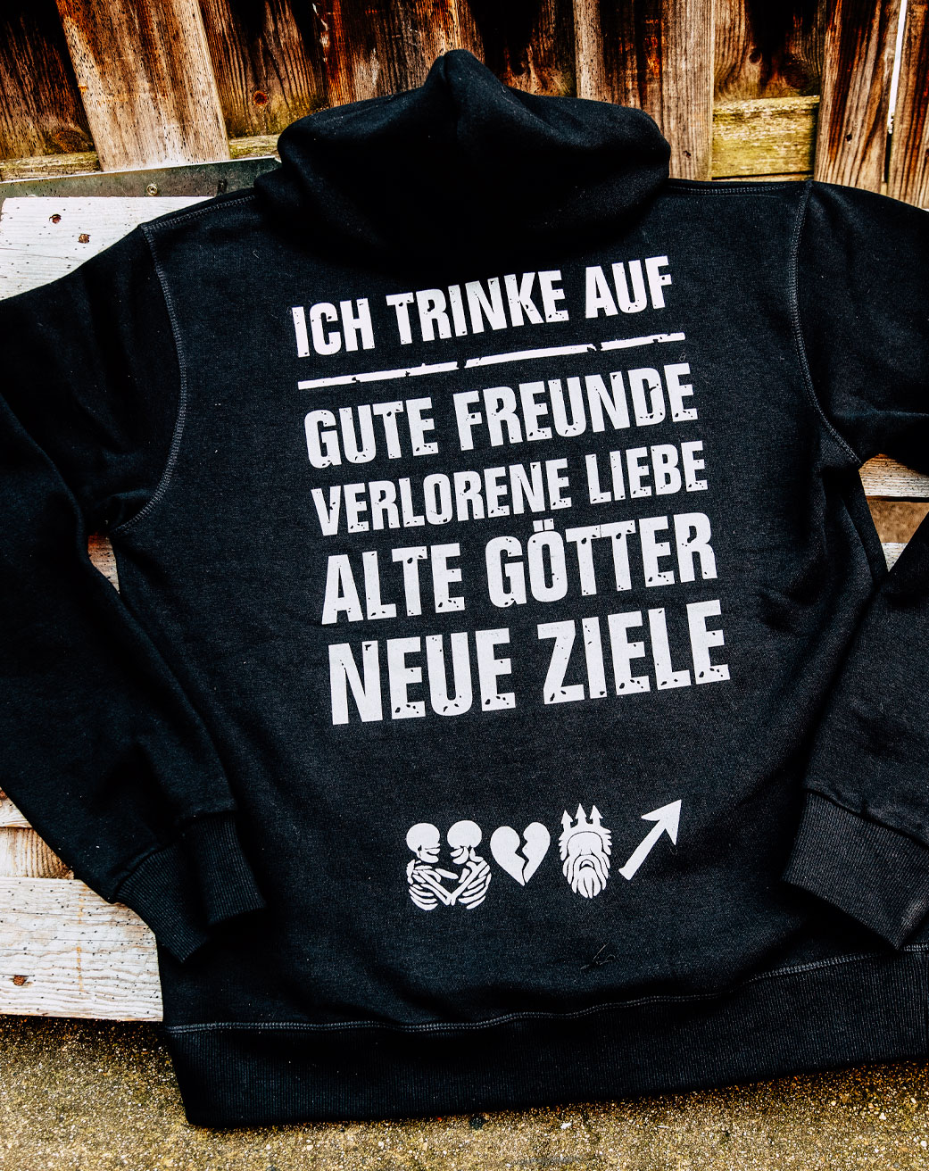 Auf gute Freunde (Hoodie)