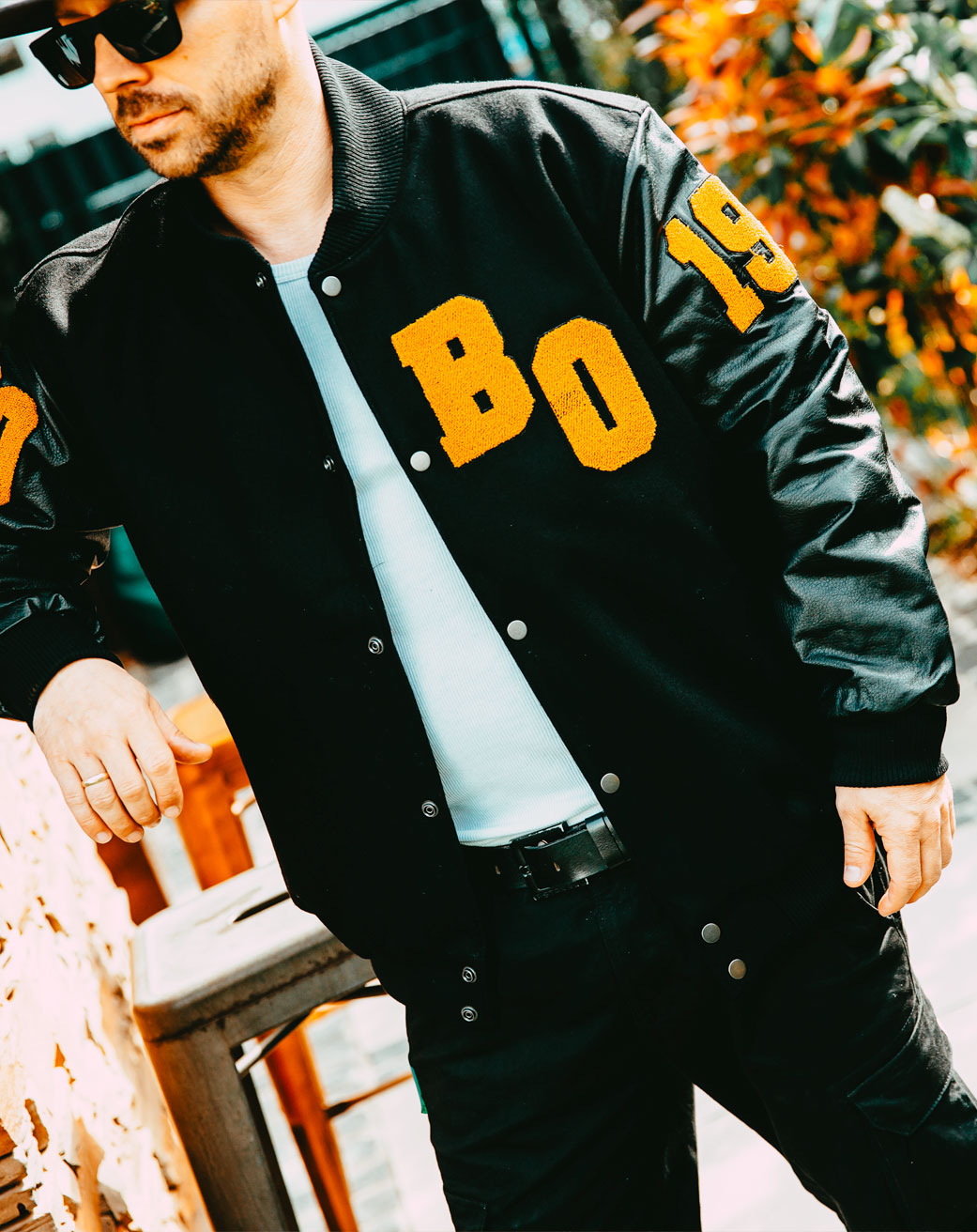 Baseballjacke Frankfurt 1980