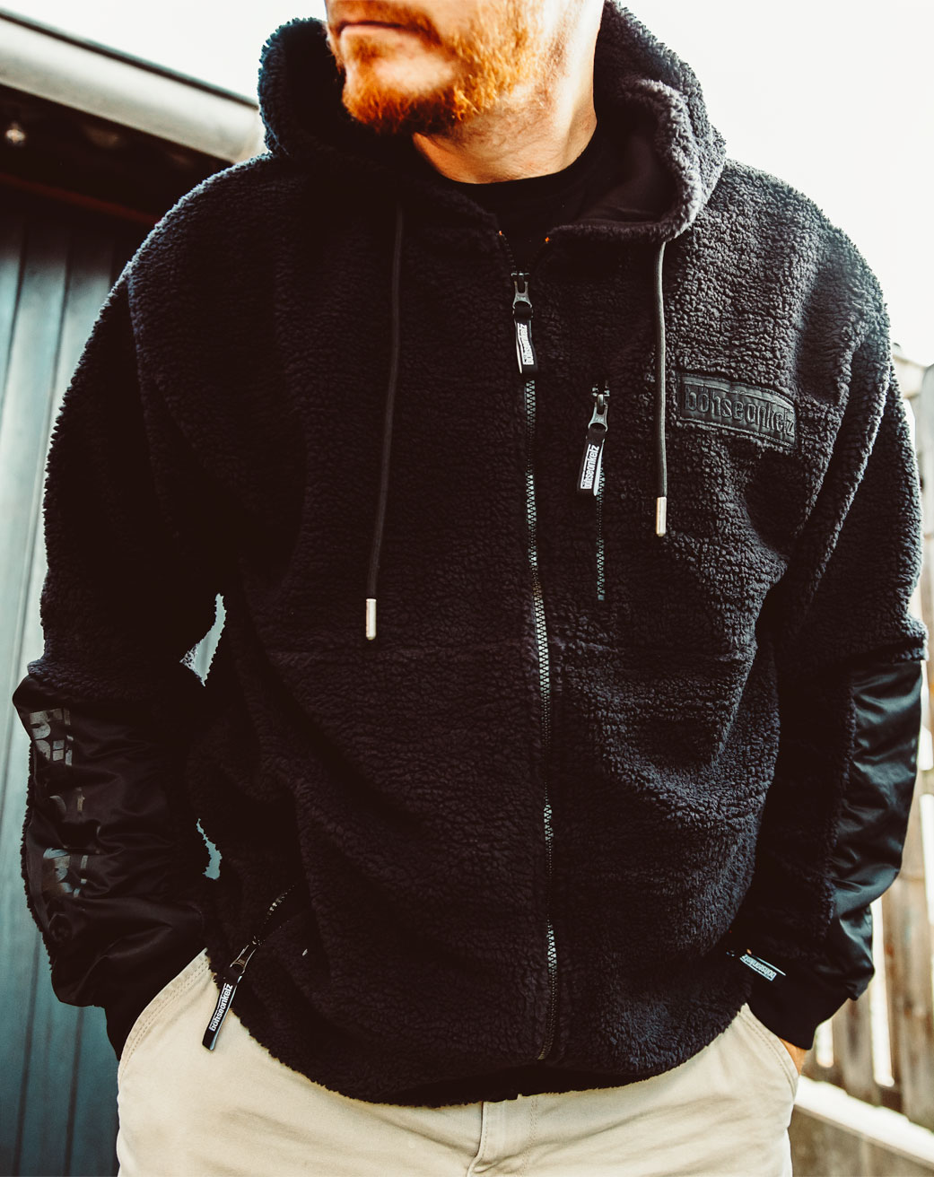 Sherpa Fleece Jacke
