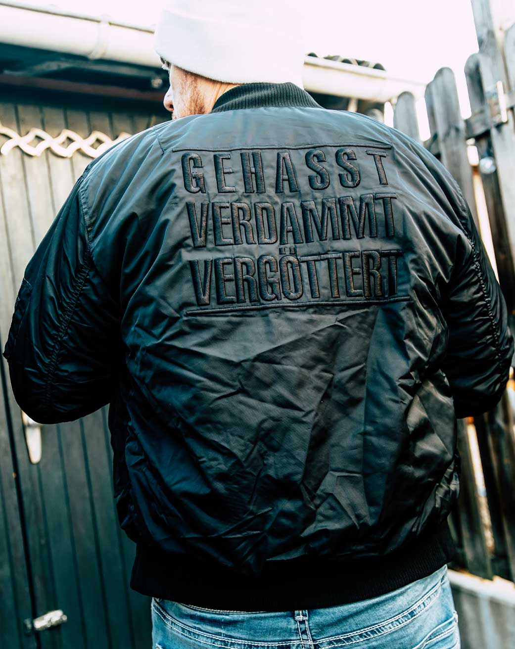 Bomberjacke black
