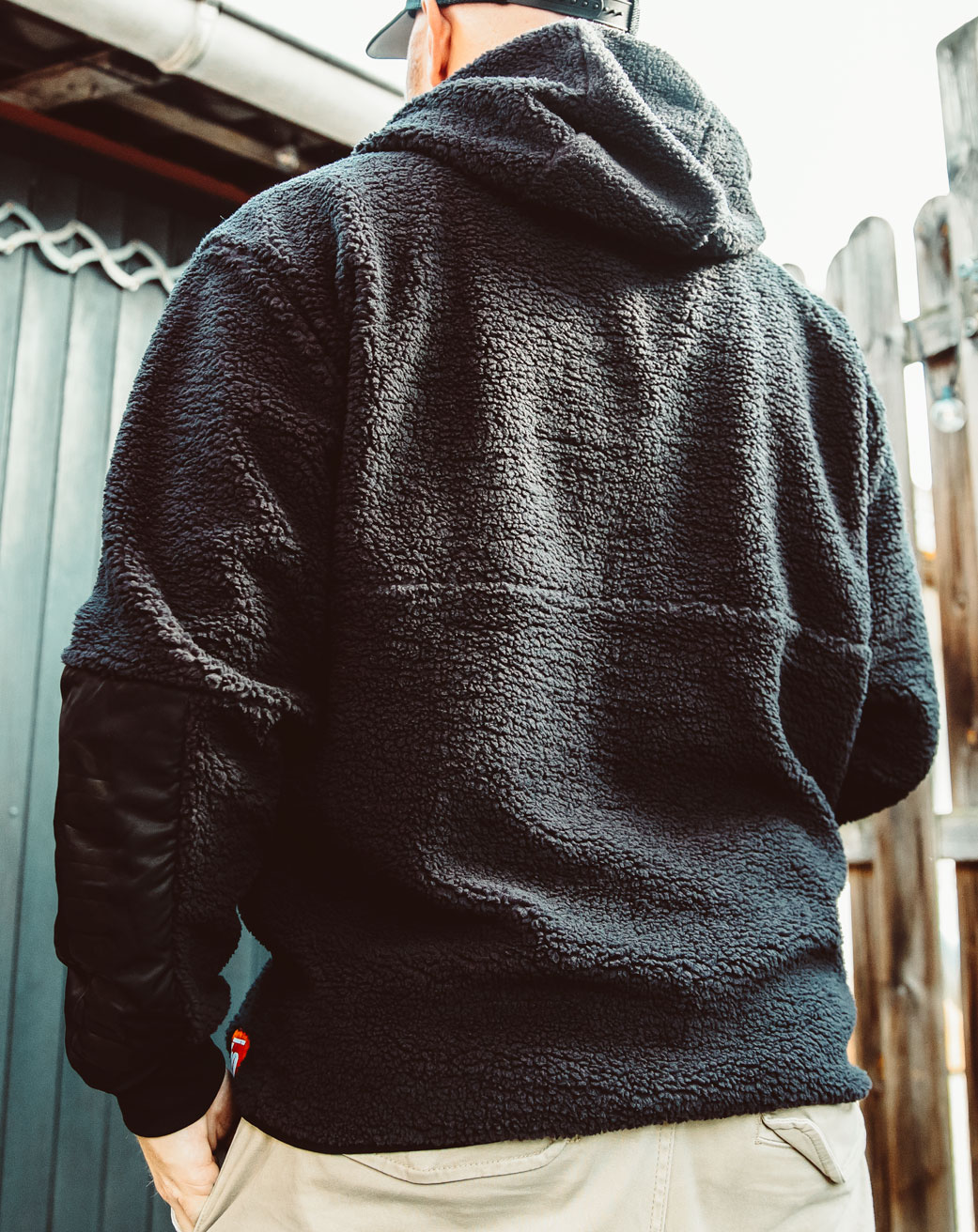 Sherpa Fleece Jacke Sherpa Fleece Jacke